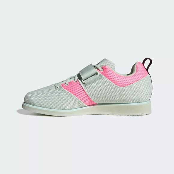 Adidas Powerlift 5 Weightlifting Mens 11.5 Trainers Pink Grey Womens 12.5 - Picture 5 of 7